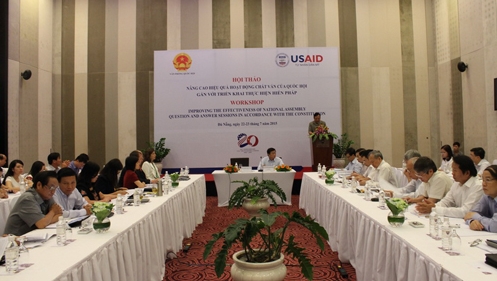 Die Fragestunde vor dem Parlament verbessern